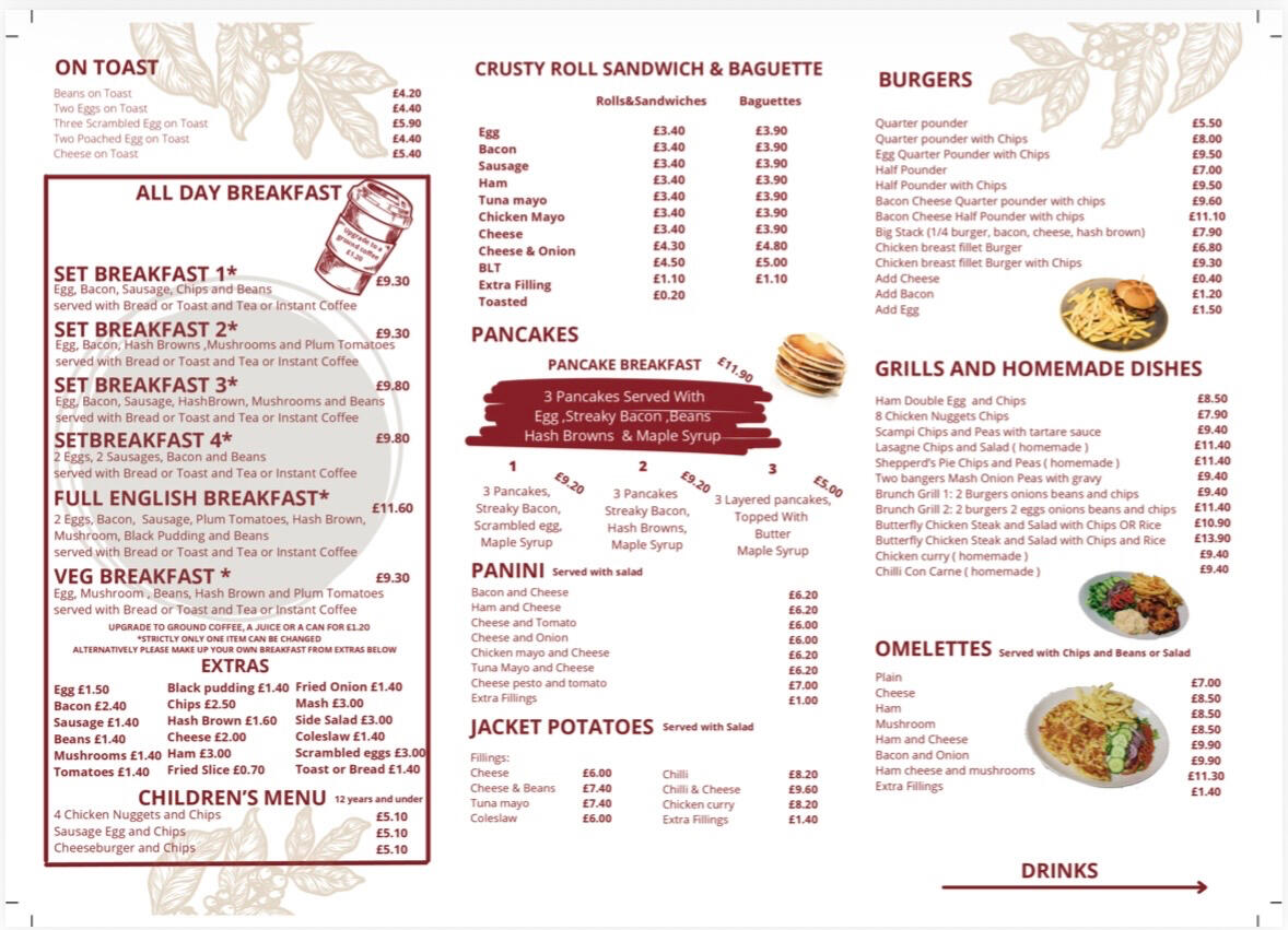 Our MENU
